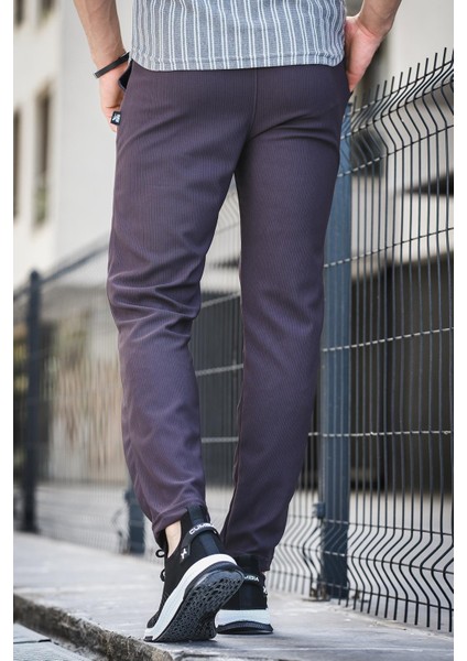 Elroy Düz Paça Fitilli Slim Fit Erkek Eşofman Altı modelleri