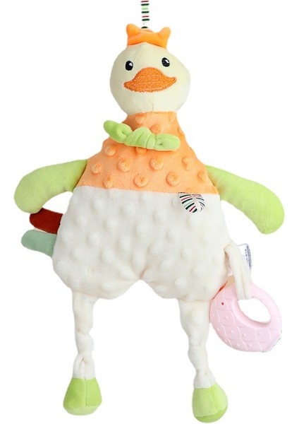 Bebek Havluyla Yatıştırır Uyku Konforu Peluş Oyuncak Bebek Oyuncakları Rahatlatır (Yurt Dışından)