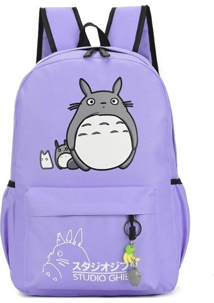 Komşum Totoro Sırt Çantası 3D Baskı Seyahat Softback Kadın (Yurt Dışından)