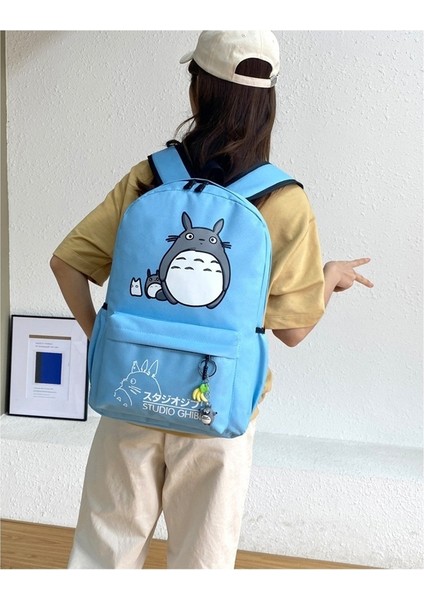 Komşum Totoro Sırt Çantası 3D Baskı Seyahat Softback Kadın (Yurt Dışından)