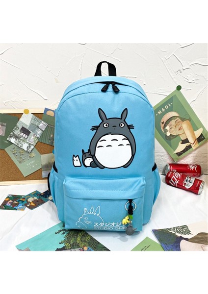 Komşum Totoro Sırt Çantası 3D Baskı Seyahat Softback Kadın (Yurt Dışından)