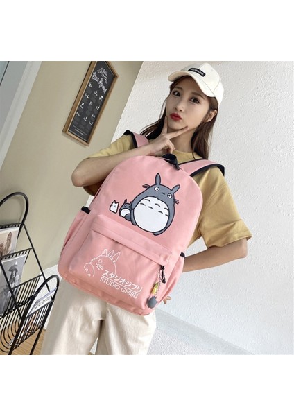 Komşum Totoro Sırt Çantası 3D Baskı Seyahat Softback Kadın (Yurt Dışından) modelleri