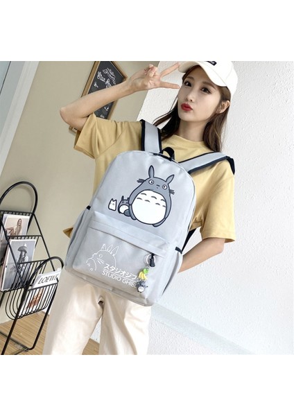 Komşum Totoro Sırt Çantası 3D Baskı Seyahat Softback Kadın (Yurt Dışından) modelleri