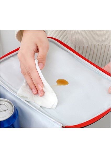 Taşınabilir Oxford Kumaş Soğutucu Çanta Öğle Yemeği Topper (Yurt Dışından) modelleri