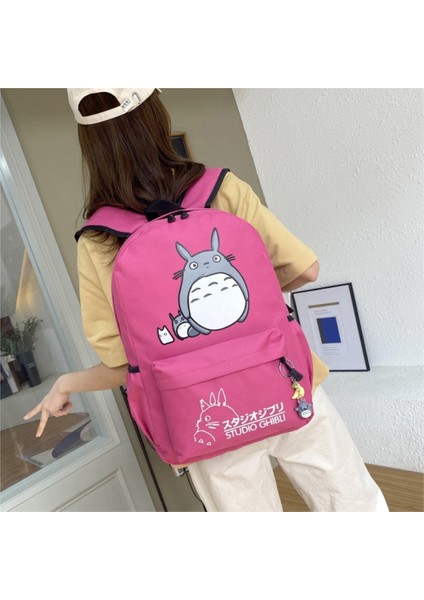 Komşum Totoro Sırt Çantası 3D Baskı Seyahat Softback Kadın (Yurt Dışından)