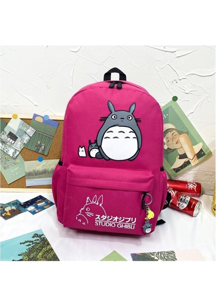 Komşum Totoro Sırt Çantası 3D Baskı Seyahat Softback Kadın (Yurt Dışından)