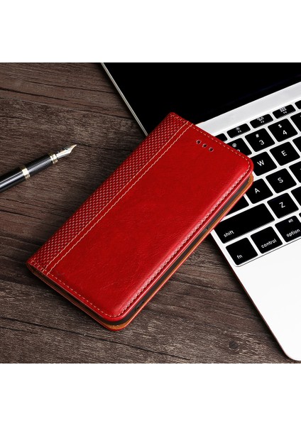 Oneplus Nord Ce 5g Için Telefon Kılıfı Kart Yuvalı Deri Telefon Kılıfı (Yurt Dışından)