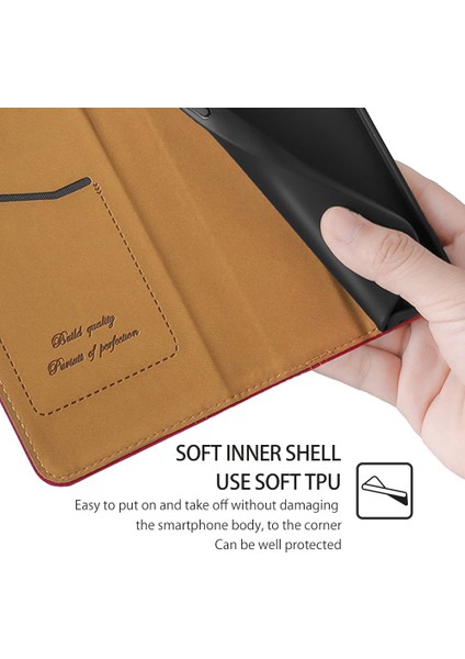 Oneplus Nord Ce 5g Için Telefon Kılıfı Kart Yuvalı Deri Telefon Kılıfı (Yurt Dışından) modelleri