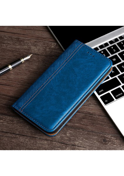 Kart Yuvası ile Oneplus 10R Deri Telefon Kılıfı Için Telefon Kılıfı (Yurt Dışından)