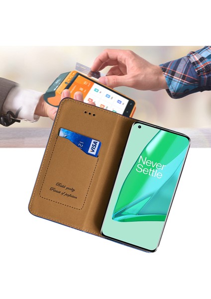 Kart Yuvası ile Oneplus 10R Deri Telefon Kılıfı Için Telefon Kılıfı (Yurt Dışından) fırsatları