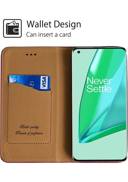 Kart Yuvası ile Oneplus 10R Deri Telefon Kılıfı Için Telefon Kılıfı (Yurt Dışından) fırsatları