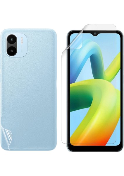 Xiaomi Redmi A1 + A1 Plus Full Ön Arka Kaplama Koruma Filmi - AL3279