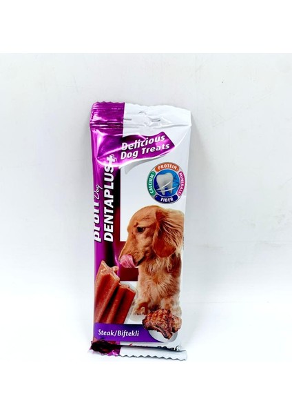 Dog Denta Plus Biftekli Köpek Ödül Çubuğu 4 Sticks