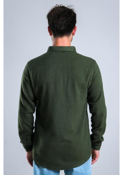 Demir Düğmeli Kapaklı Kışlık Oduncu Gömlek Mar 4145 indirimleri