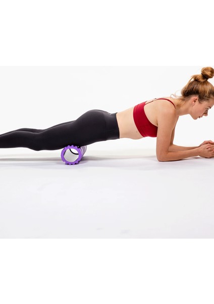 Kısa Foam Roller Masaj Köpüğü Köpük Rulo Yuvarlama Köpüğü Egzersiz Aleti 33 cm fırsatları