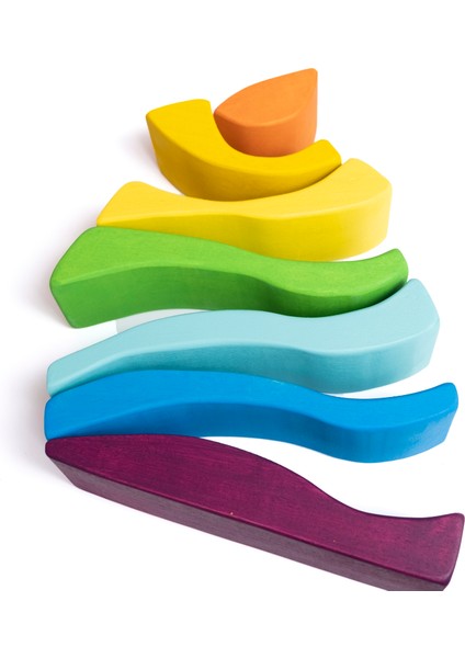 toys Ahşap Waldorf Gökkuşağı Güneşi Ihlamur Ağacından 1144G fiyatları