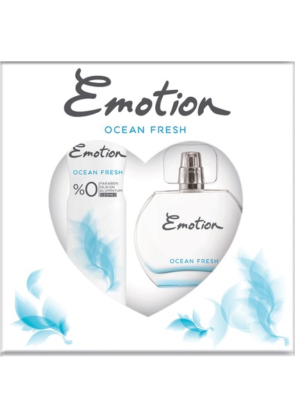 Ocean Fresh EDT Kadın Parfüm 50 ml & Deodorant 150 ml