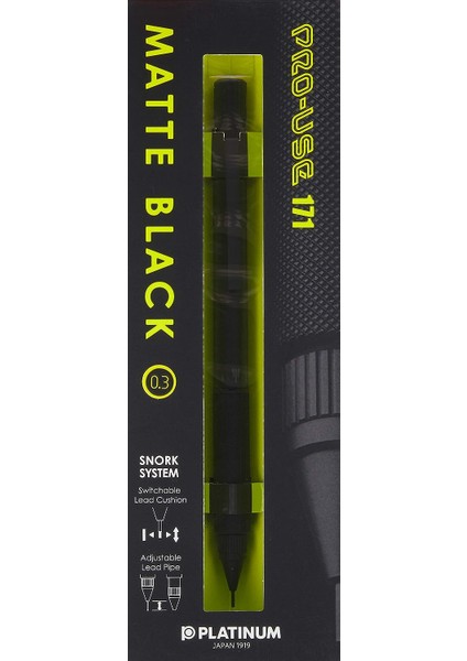 Pro-Use 171 Matte Black Teknik Çizim Kalem 0,3mm