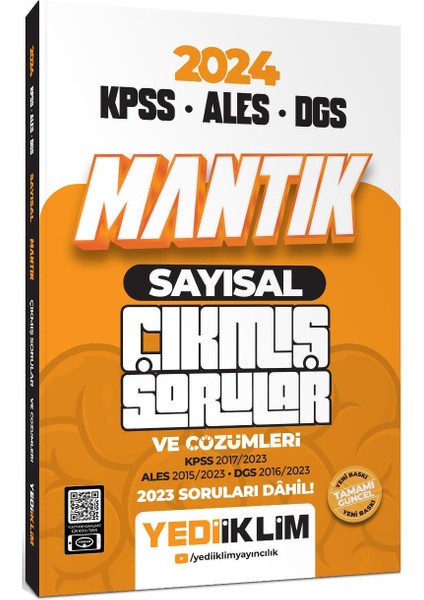 2024 KPSS ALES Sayısal Mantık Tamamı Çözümlü Çıkmış Sorular
