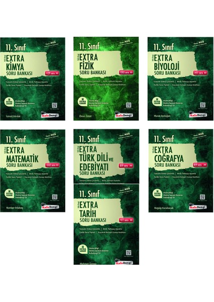 11.Sınıf Extra Full Set Soru Bankası Seti