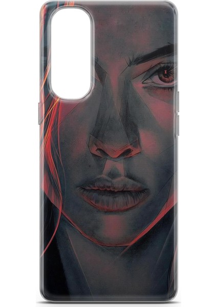 Oppo Reno 4 Pro Uyumlu Kılıf Hd Baskılı Kılıf - Scarlet fiyatları