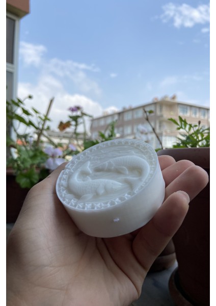 Dekoratif Astroloji Serisi Burç Mumları Kokulu Mum - Balık Burcu Soya Wax Candle 1 Adet Beyaz Mum indirimleri