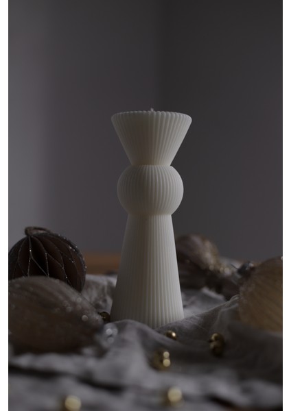 Dekoratif Şık ve Minimal Görünümü Kokulu Mum Seti 4lü - Best 4 Candle Soya Wax