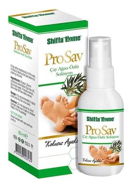 Bitki Diyarı Ayak Bakım Yağı Prosav Çay Ağacı Özlü Solüsyon 50 ml