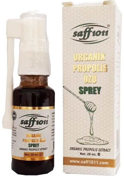 Bitki Diyarı Organik Propolis Özü Sprey 20 ml