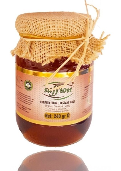 Organik Süzme Kestane Balı 240GR