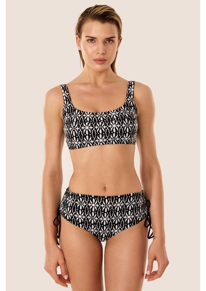 3518 Siyah Atlet Bikini Takımı