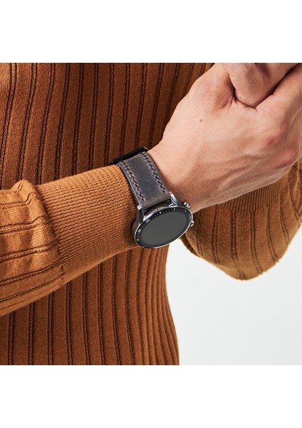 Huawei Watch 22mm Deri Kordon 46mm Watch GT4 - 5 Gt 2 3 4 5 Pro Se 2e Huawei Watch 4 Pro Ultimate Elite Gt2 E Gt2e Gt2pro Gt3 Pro Gt3pro Gri Deri Kordon Kayış 46 22mm indirimleri