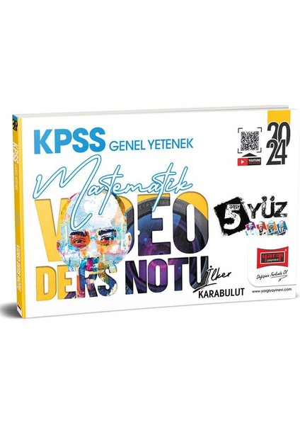 2024 KPSS Genel Yetenek 5yüz Matematik Video Ders Notları