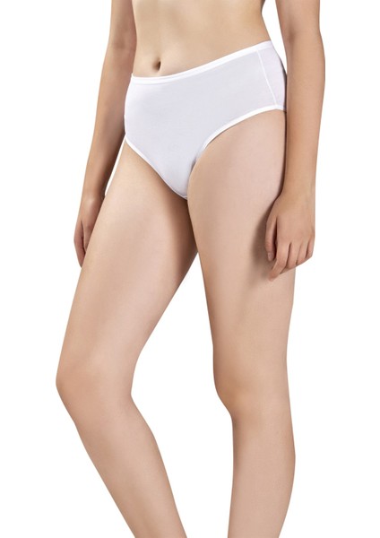 6' Lı Kadın Beyaz Pamuklu Bikini Külot 652 fiyatları