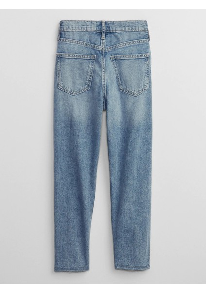 High Rise Washwell™ Mom Jean Pantolon