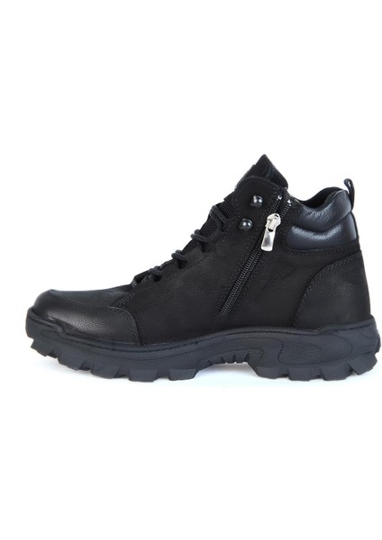 240246 Siyah Nubuk Hakiki Deri Erkek Bot modelleri