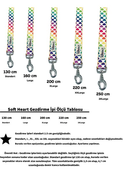 Soft Heart Köpek Gezdirme Kayışı