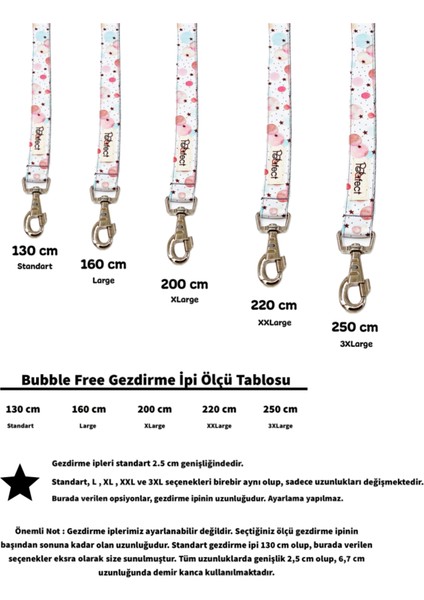 Bubble Free Köpek Gezdirme Kayışı