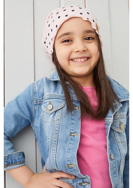 Pudra Siyah Kız Çocuk Bebek Bere Boyunluk Set Yumuşak %100 Pamuklu Penye Trend Seri fırsatları