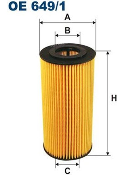 Fıltron OE649/1 Yag Filtresi Bmw E36 E39 Land Rover Range Iı 11422246131 OE6491 (WC298493)