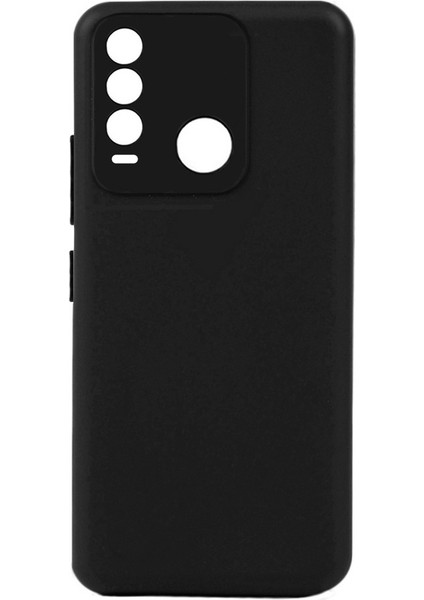 Tecno Spark 8t Kılıf Kamera Korumalı Ultra Ince Pürüzsüz Yumuşak Esnek Silikon Kapak