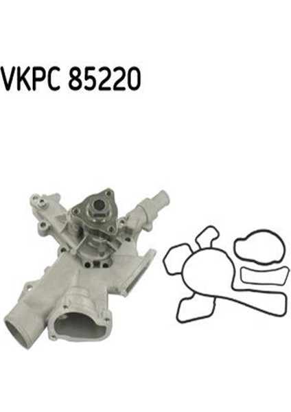 VKPC85220 Devirdaim Su Pompasi Astra G 1.2 00-05 Corsa C 1.0 1.2 00-05 Corsa B Agila A X10XE X12XE Z 1334079 1334130 (WA691859)