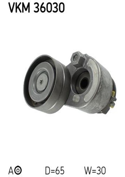 VKM36030 Alternator Gergi Rulmani (Opel: Movano 1.9dti 8V 01 06 / Renault: Duster 2.0 16V 12 Laguna Master Tr (WC186859)