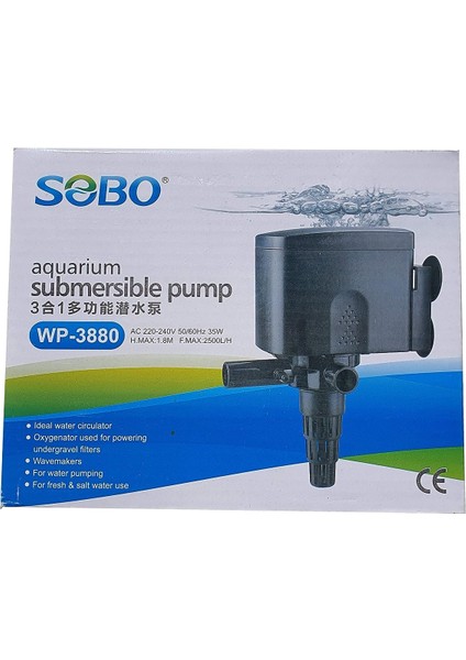 WP-3880 Kafa Motoru 35 Watt 2500 L h