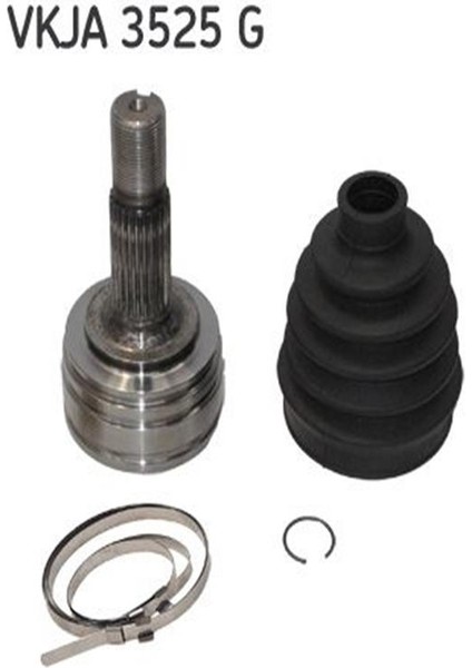 VKJA3525G Aks Kafa Tamir Takimi 107-C1-AYGO Teker Tarafi Freze 24. Teker Tarafi Freze 19. Conta Capi 49.5 Mm. Dis Cap 70.1 3272JY (WC316257)