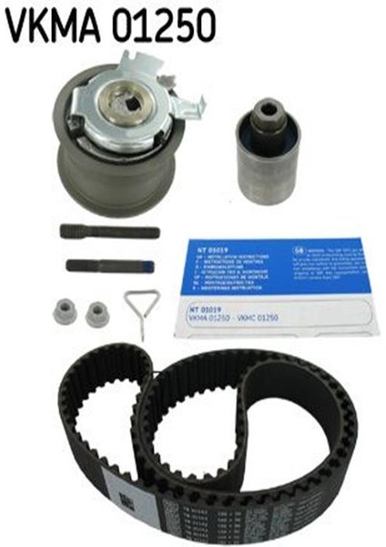 VKMA01250 Eksantrik Rulman Kiti (Triger Seti) Caddy Iıı Octavia Fabia Golf Iv Polo Iv Cordoba T5 1.4 / 1.9tdi Axb Bjb Amf 00- (Ford Galaxy 1.9tdci 00-06) 038198119A (WA232153)