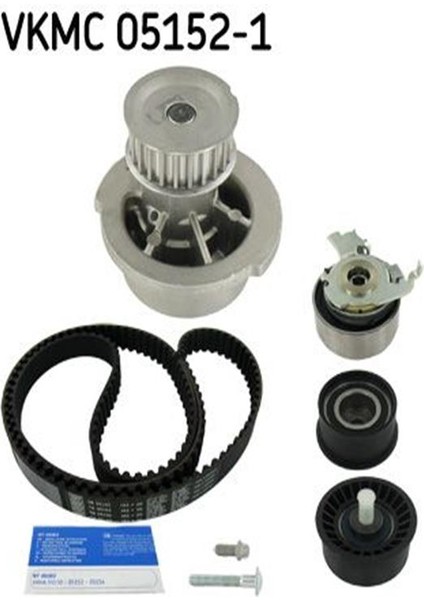 VKMC05152-1 Triger Eksantrik Gergi Seti Devirdaimli Astra G 1.4 16V 1.6 16V Zafira A 1.6 16V 98-05 1606387 24447883 VKMC051521 (WN879184)