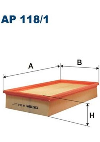 Fıltron AP118/1 Hava Filtresi E-Class W210 95-02 S210 96-03 6040940504 AP1181 (WA133915)