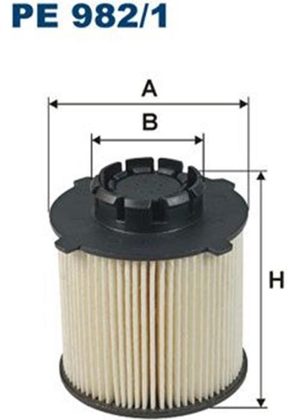 Fıltron PE982/1 Yakit Filtresi Astra J 10-Insignia 08- Merıva B 10- Zafira C 12- Cruze 09 13263262 5818085 PE9821 (WA174899)