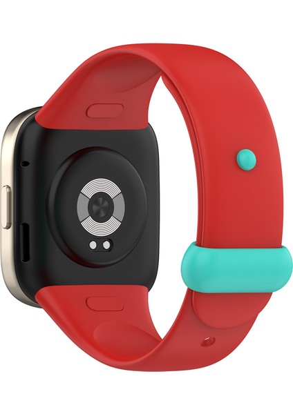 Xiaomi Redmi Watch 3 Uyumlu Kordon Çift Renkli Strap Bileklik Kayış Tpu Yedek Kemer